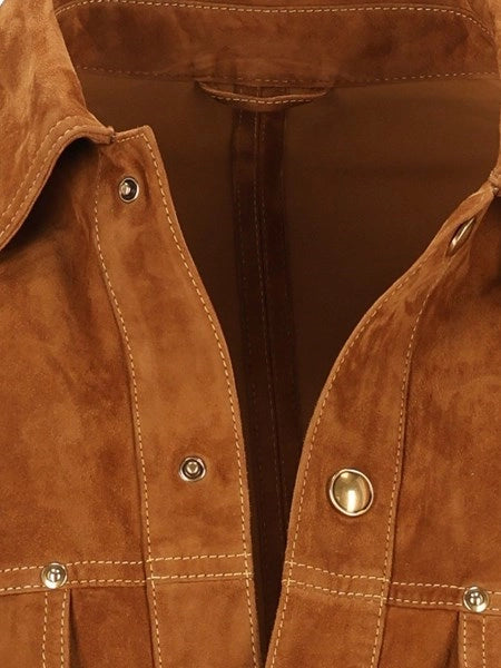 Blouson in camoscio