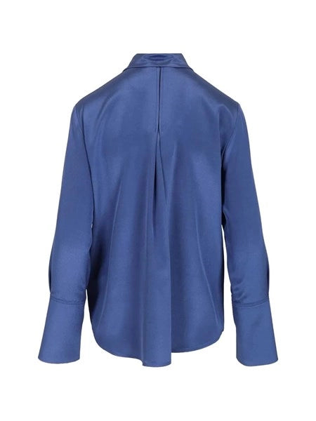 Camicia oversize Voliera in seta