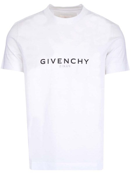 T-shirt "Paris Reverse" bianca