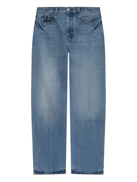 Jeans dritti in denim de-Nîmes
