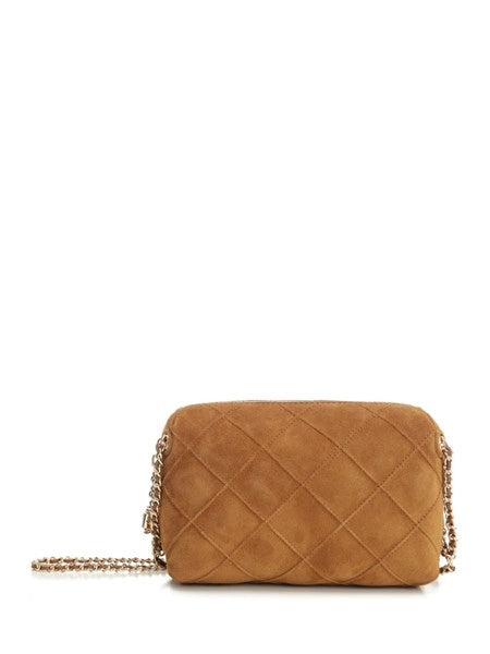 Borsa a tracolla Fleming in Suede