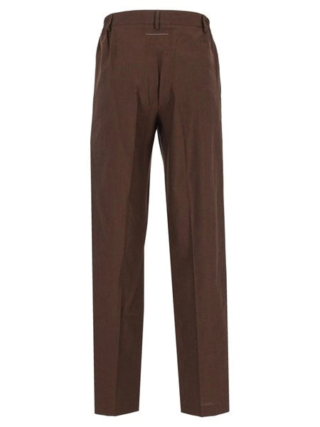 Pantaloni a gamba larga con pinces
