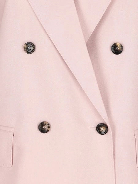 Blazer doppiopetto in misto lana, mohair e seta Ombrosa