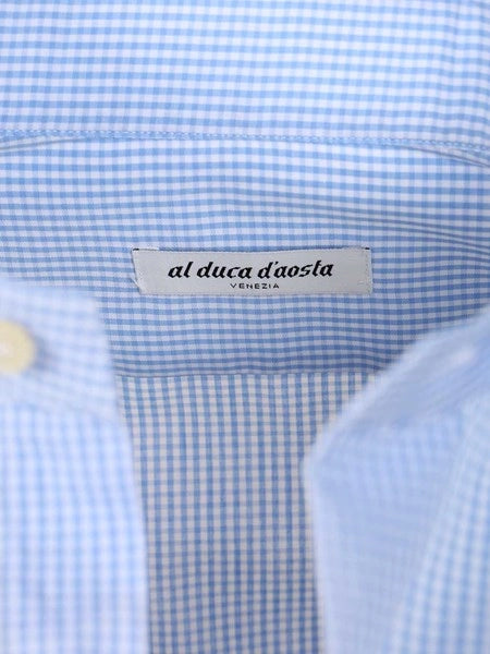 Camicia in cotone Vichy