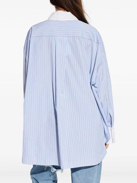 Camicia in cotone  a righe
