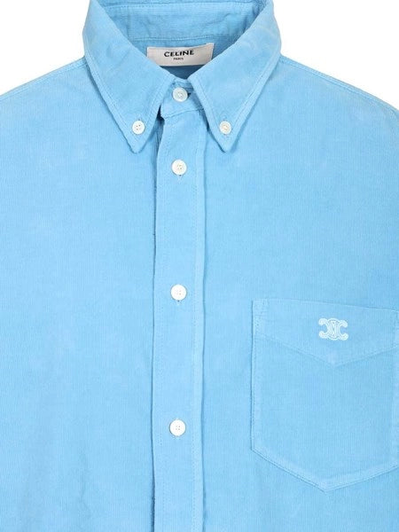 Camicia in velluto a coste