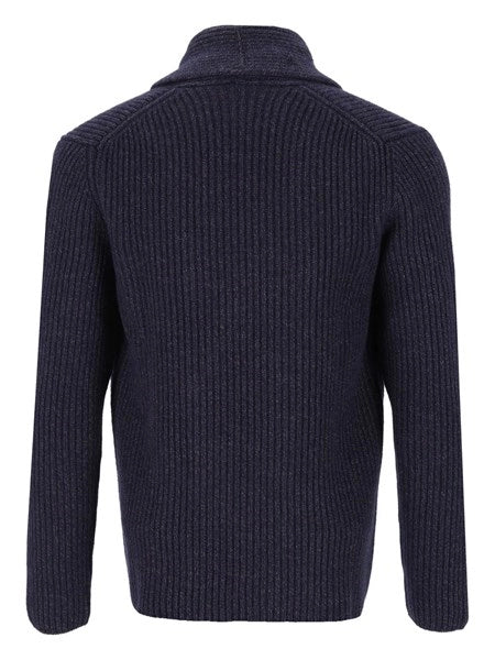 Cardigan doppiopetto in lana