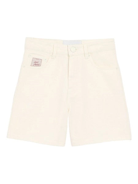 Shorts in twill di cotone