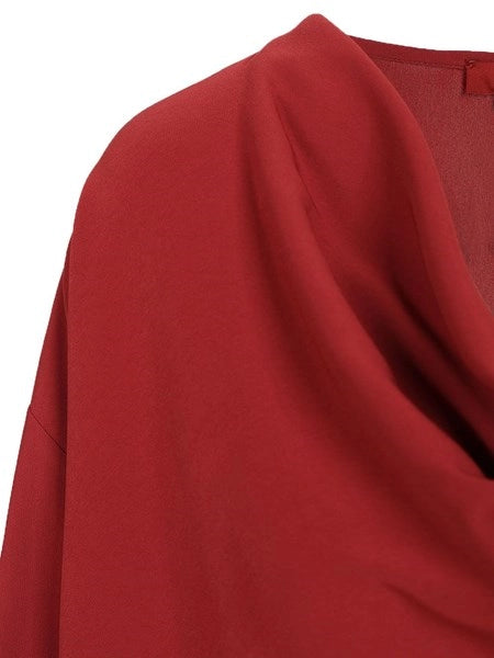Blusa in cady tecnico leggero