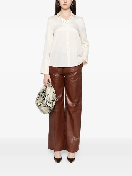 Camicia oversize Voliera in seta