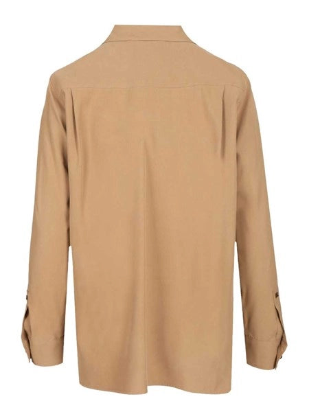 Camicia Siamese in seta lavata