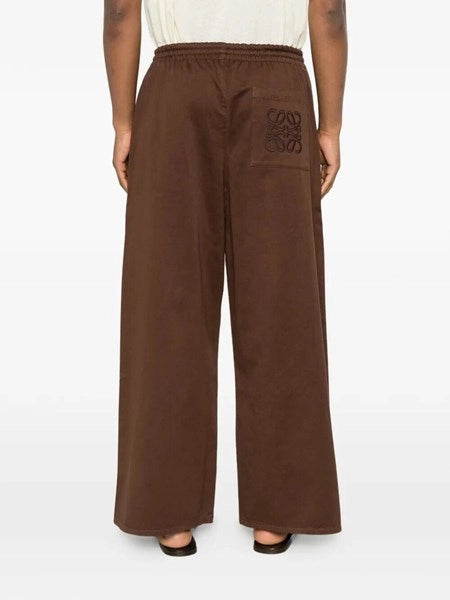 Pantaloni con coulisse in cotone
