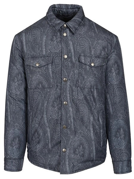 Overshirt decorazione Paisely