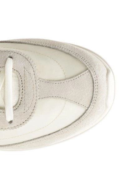 Sneaker bassa "Racer" in suede