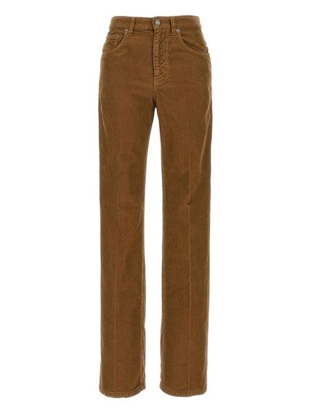 Pantaloni "Clyde" in velluto
