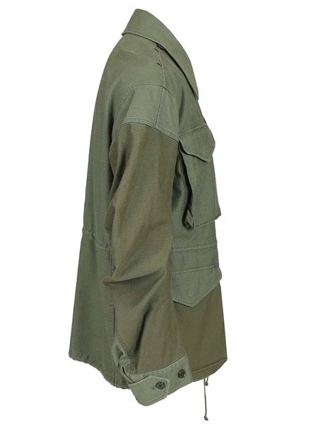 Parka in satin di cotone