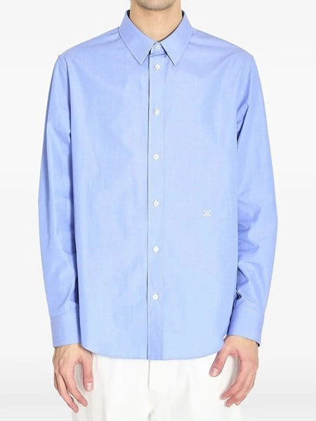 Camicia classica in popeline di cotone