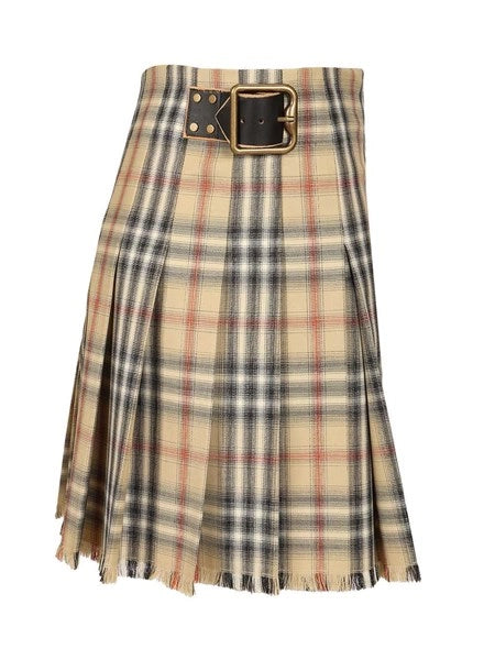 Mini kilt in lana Check