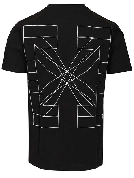 Outline Double Arrow Slim T-shirt