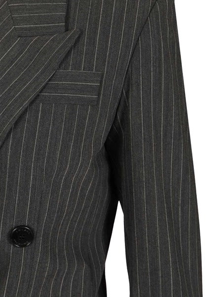 Blazer doppiopetto gessato