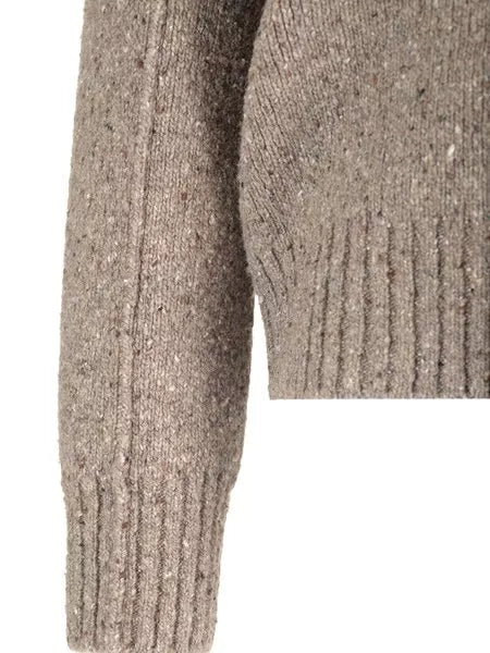 MEDIUM WEIGHT WOOL TAILORED SWEATER