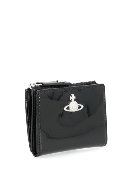 Porta carte sottile con patta