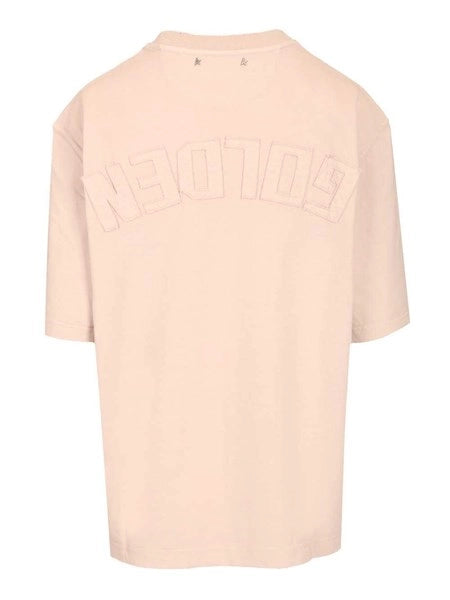 T-shirt con logo reverse sul retro