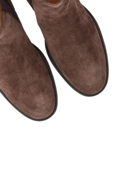 Stivaletto Chelsea in Pelle Scamosciata