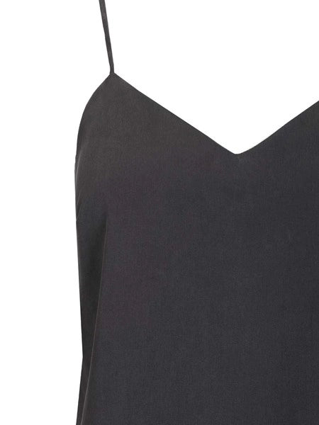 Top in tela di seta