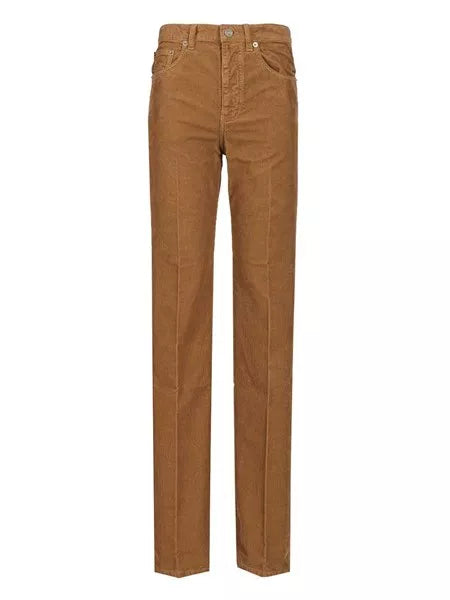 Pantaloni "Clyde" in velluto