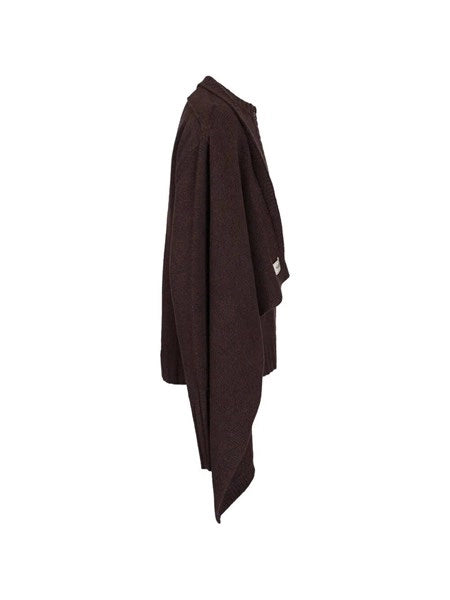 Cardigan con dettagli drappeggiati