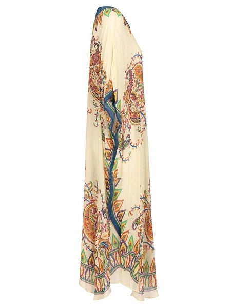 Caftano stampa paisley