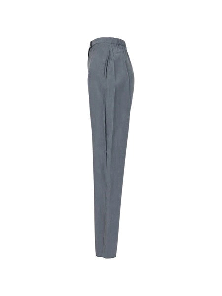Pantaloni con vita elasticizzata