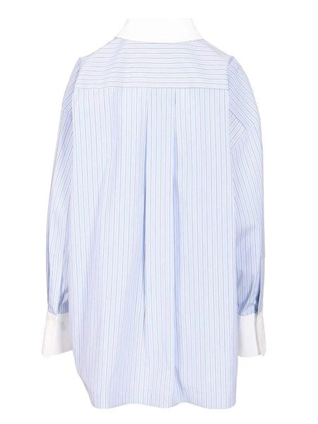 Camicia in cotone  a righe