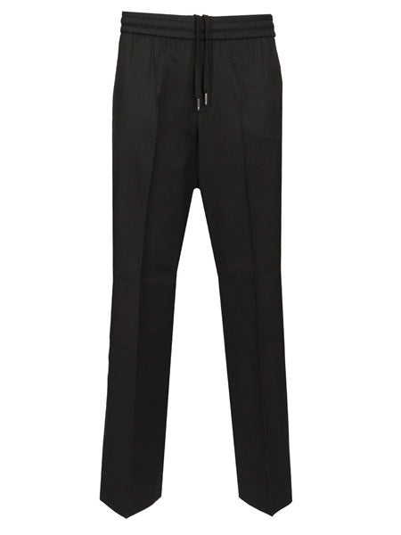 Pantalone jogging in lana
