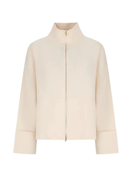 Cardigan in crêpe