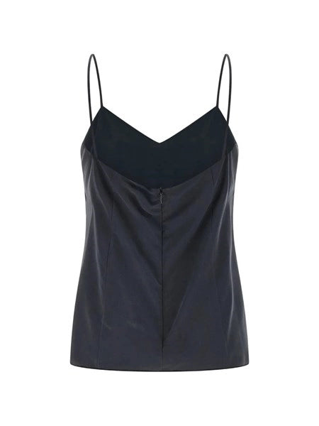 Top in tela di seta