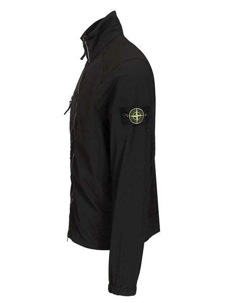 Overshirt in pile tech di nylon stretch
