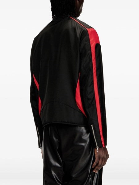 Giacca biker in nylon