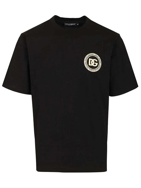 T-shirt in jersey con patch