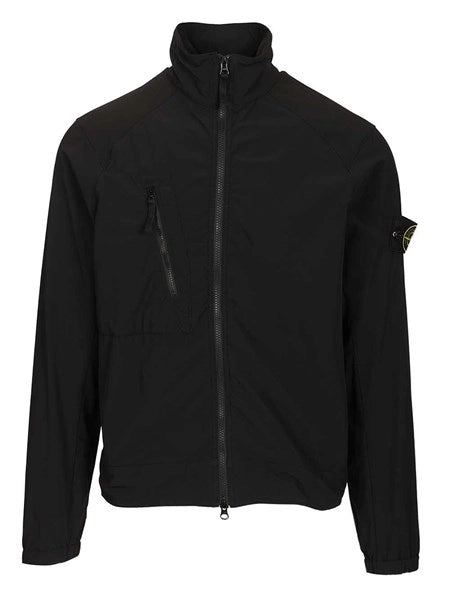 Overshirt in pile tech di nylon stretch