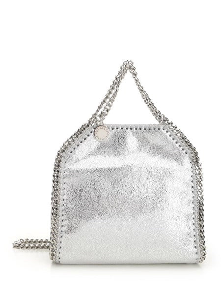 Borsa tote mini argento Falabella