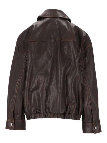 Bomber in nappa