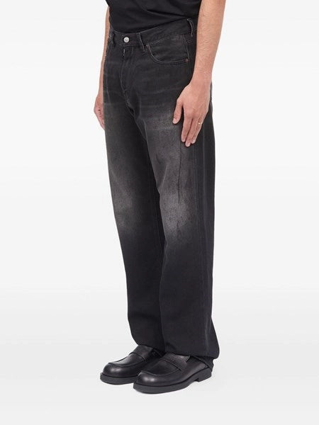 Jeans a gamba dritta