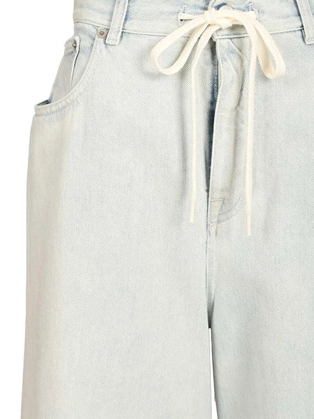 Jeans gamba larga