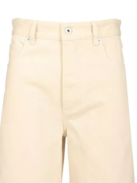 Jeans con risvolto