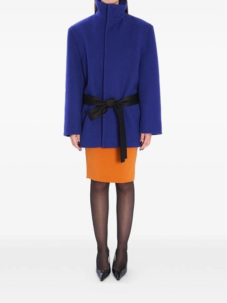 Cappotto corto con  cintura