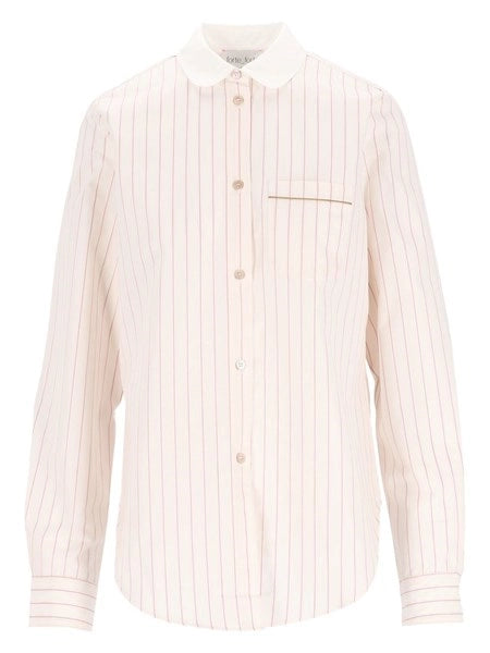camicia regular collo francese