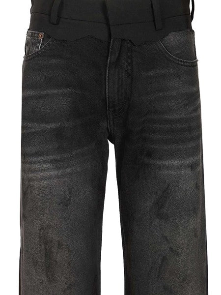 Jeans gamba dritta