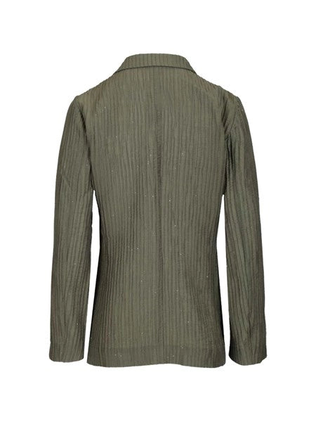 Blazer in taffetà